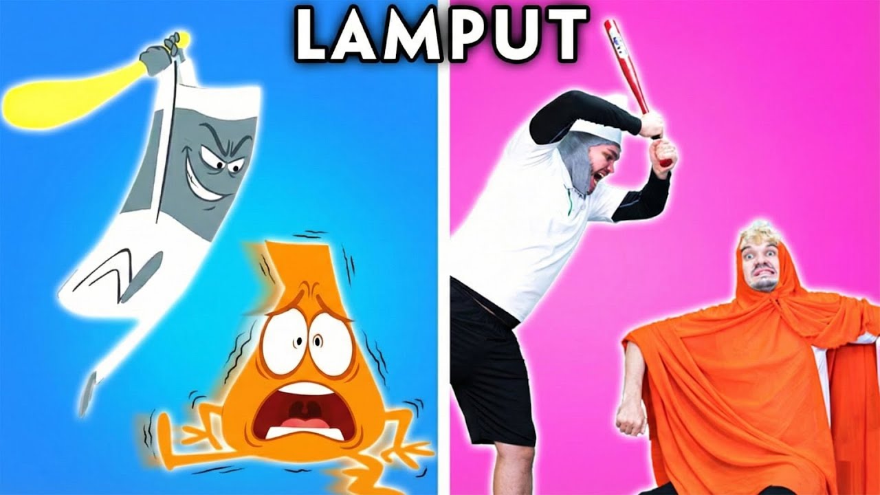 Lamput With Zero Budget - Compilation of Lamput's Funniest Scenes | Woa Parody