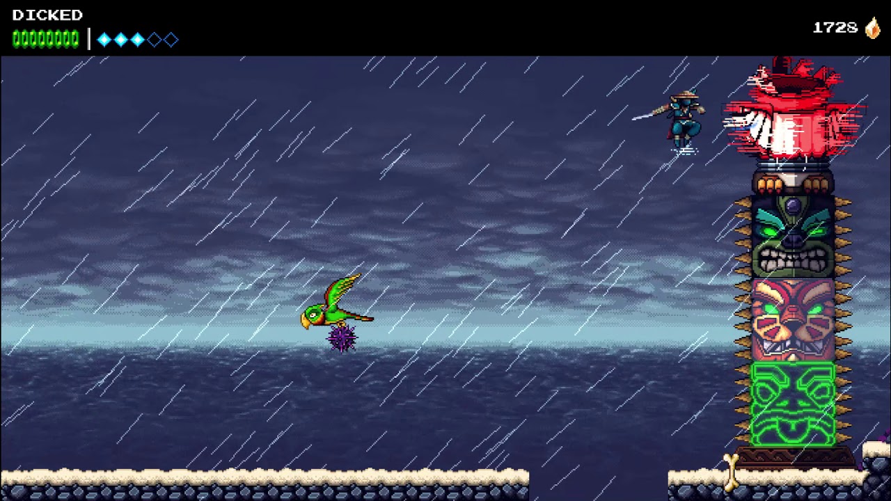 The Messenger DLC Totem boss