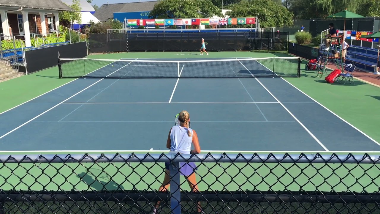 ITF College Park J1 girls final 2021