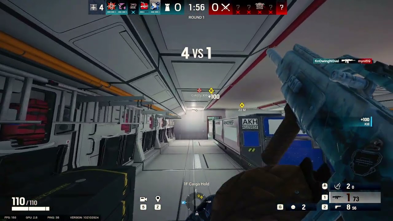Glaz coordinated kill @Presidential Plane | Rainbow Six Siege | Siege X