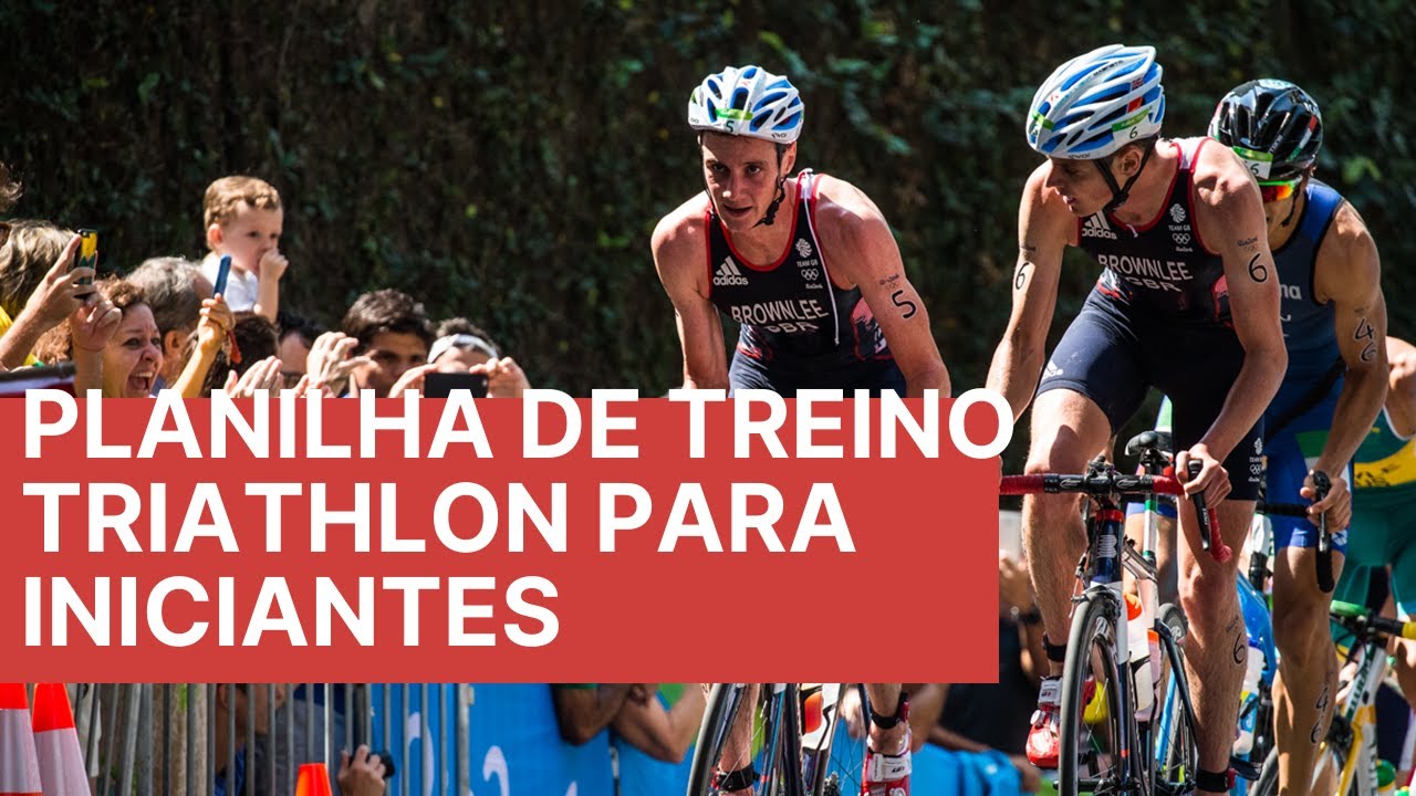 ⭕️ PLANILHA DE TREINO TRIATHLON PARA PRINCIPIANTES (EM CASA) #IRONMANBRASIL