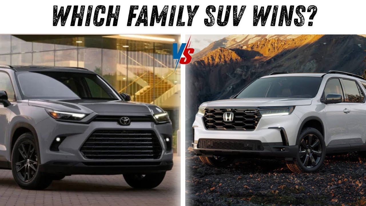 Honda Pilot 2026 против Toyota Grand Highlander: какой семейный внедорожник победит?