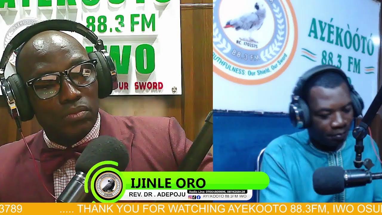 Ayekooto 88.3fm Live Stream