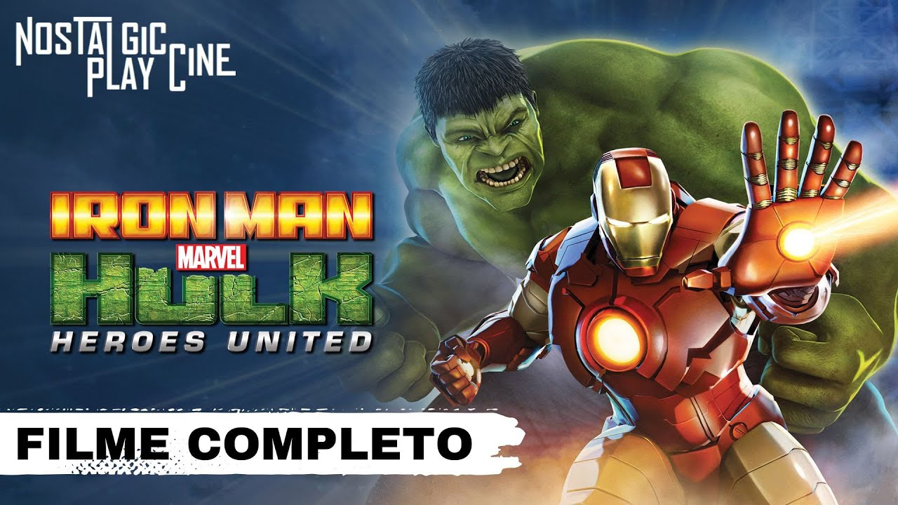 Homem de Ferro e Hulk - Super-Her&oacute;is Unidos - (2013) | 1080p Filme Completo Dublado