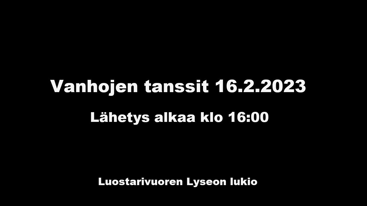 Luostarivuoren Lyseon lukion vanhojen tanssit 2023