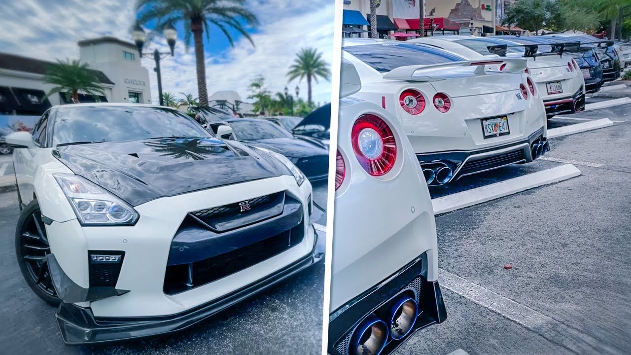 PRIMEIRO ROLE COM MEU GTR! * ENCONTRO DE EXÓTICOS EM MIAMI*
