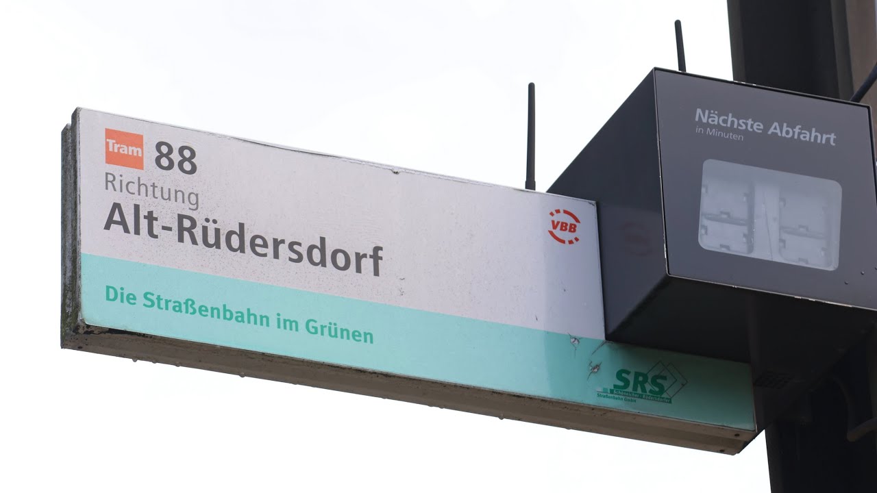 Friedrichshagen (Berlin) and the Schöneiche Tramway through the 'Green'