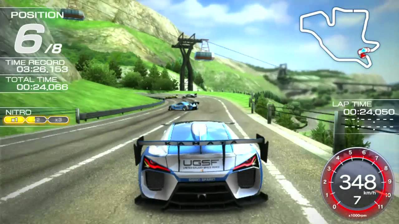PS Vita「リッジレーサー」プレイ動画
