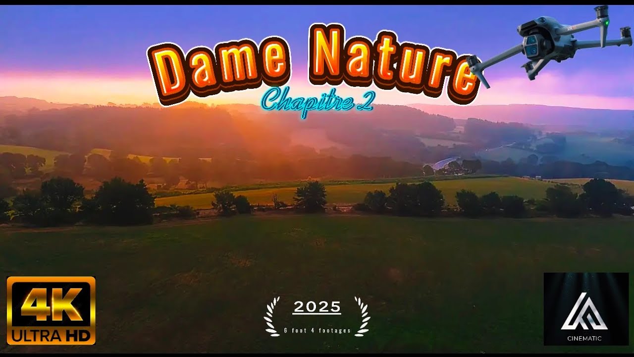 Dame nature - Chapitre 2 - video cinematic by drone 4K UHD