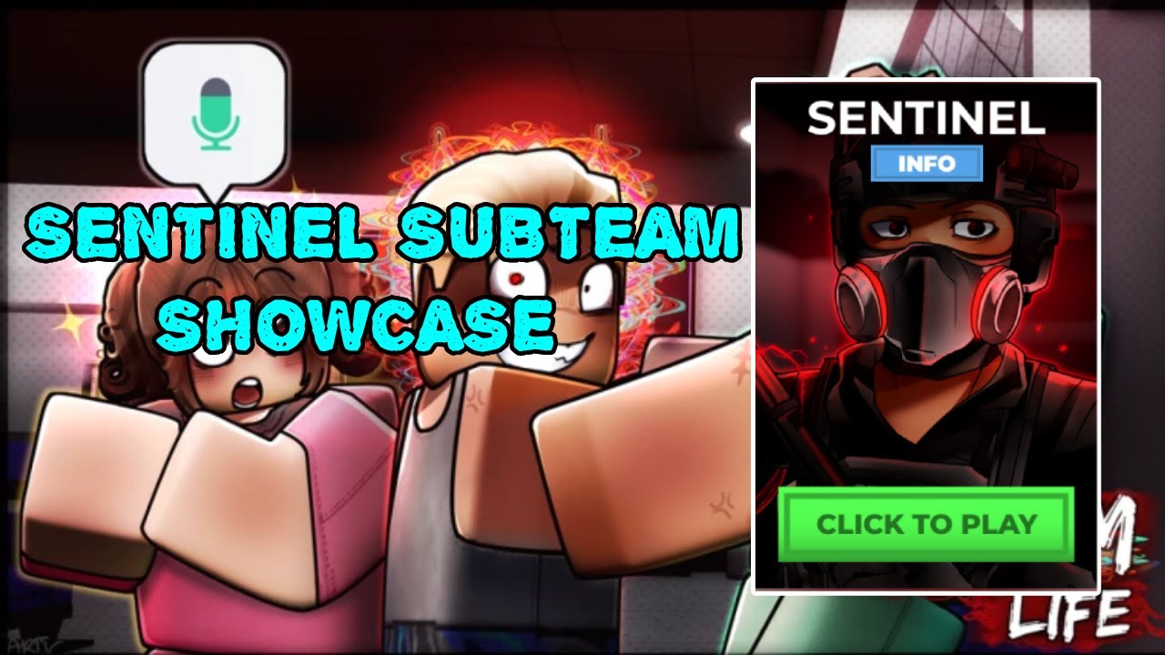 New EPU Sub-Team Sentinel Showcase! Roblox Asylum Life
