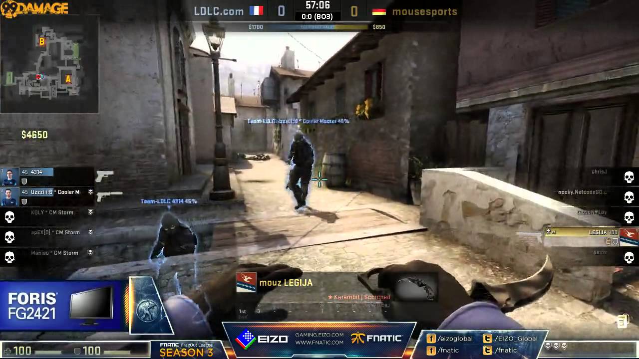 LEGIJA (mousesports) Knife Ace vs. LDLC.com