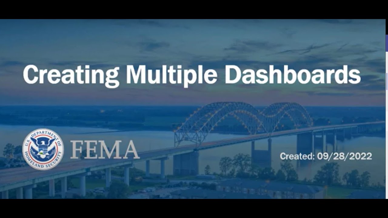 Grants Portal: Creating Multiple Dashboards