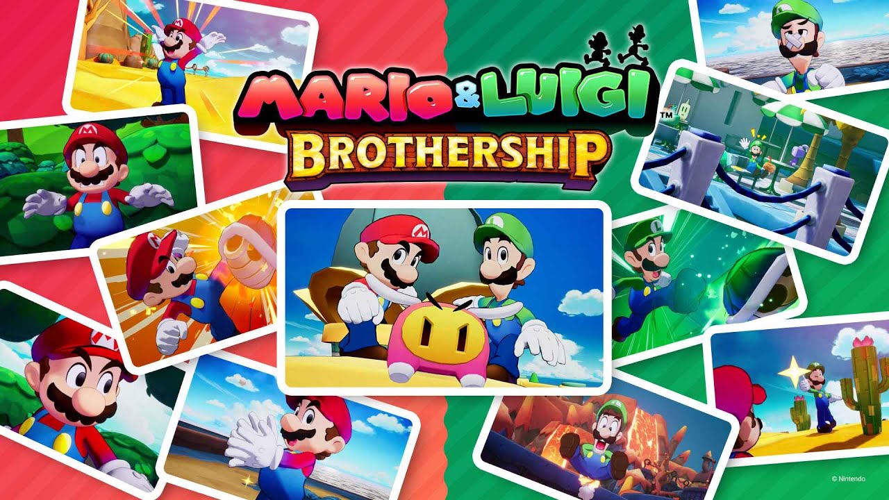 (N-Switch) Mario & Luigi 6 - Brothership (100% & No Damage) FULL Walkthrough