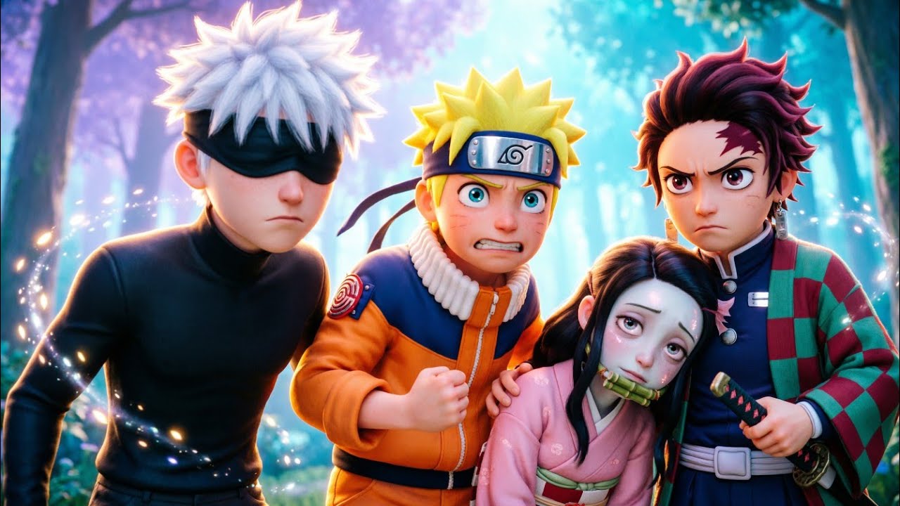 Tanjiro vs DEMON NEZUKO?! Naruto Gojo Save Sister – Emotional Anime Story!