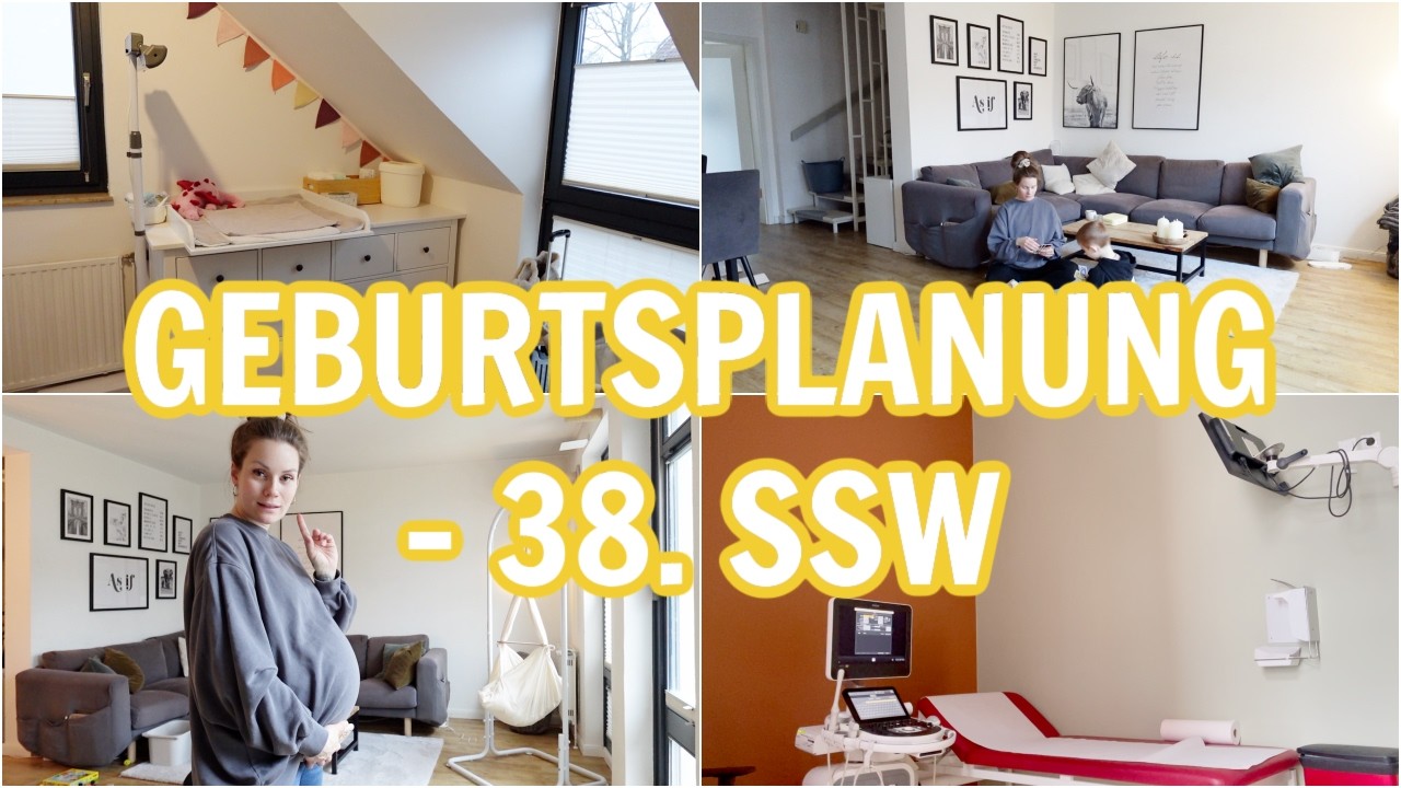 GEBURTSPLANUNG - 38 SSW ❘ Update Wickeltisch ❘ Mama Alltag | svallalaa