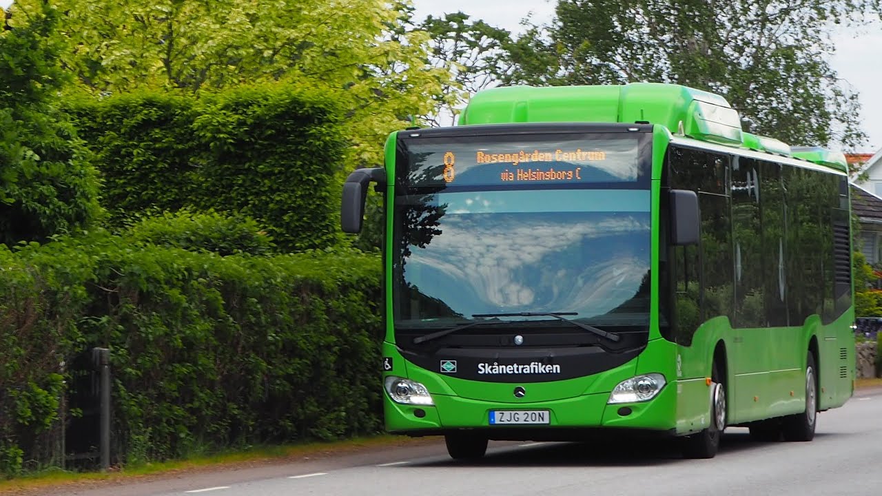 Arriva 2007 körde på linje 21 mot Berga Industriområde via Maria Station. Citaro C2 2019