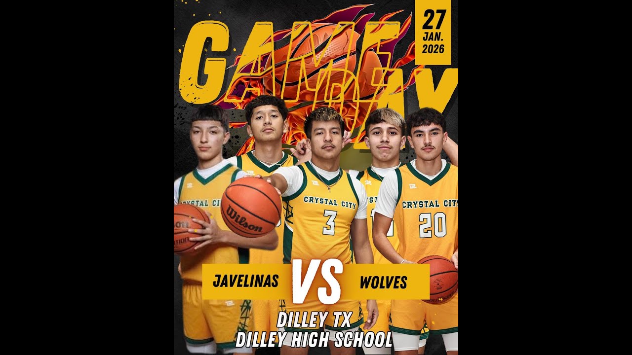 Crystal City Javelinas vs Dilley Wolves 1/27/26 take2