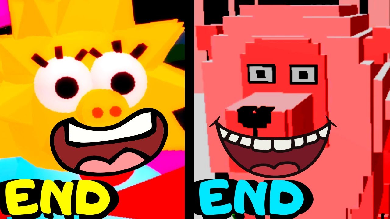 Roblox Piggy Games All New Endings!