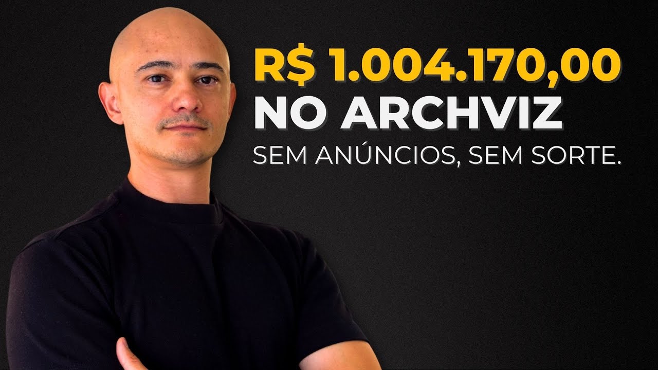Como faturei R$ 1.004.170,00 só com Prospecção Ativa no Archviz (sem tráfego pago)