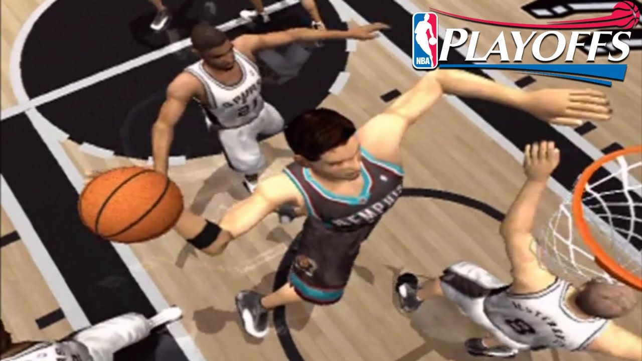 Changing NBA History: 2004 Playoffs Round 1 Grizzles vs Spurs (NBA Live 2004)