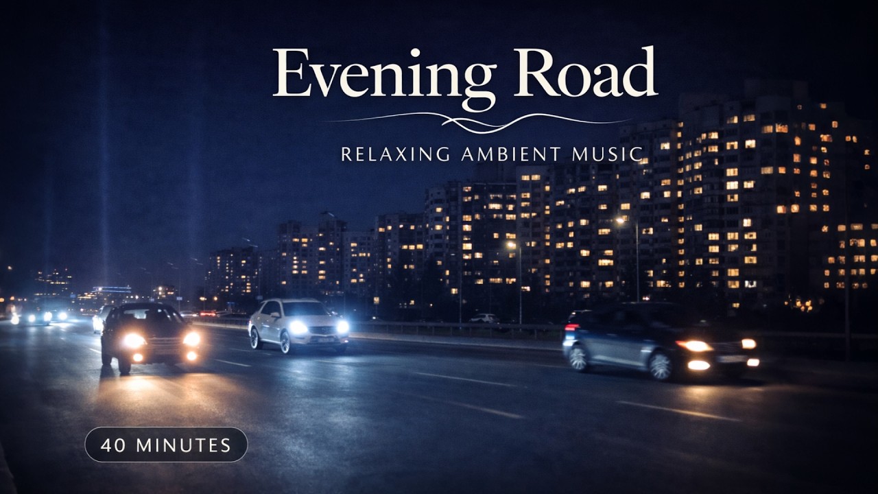 Evening Road – Ambient Techno for Relax & Focus (40 Minutes)