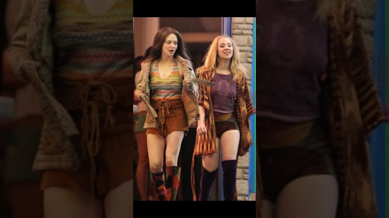 Amanda Seyfried on The Set of ‘Lovelace’ in LA