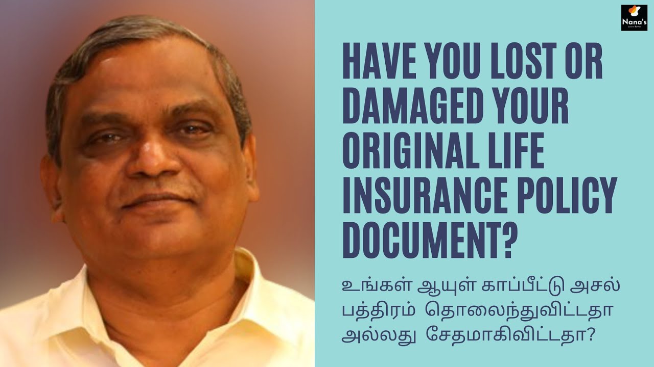 Have you lost or damaged your original life insurance policy document?
