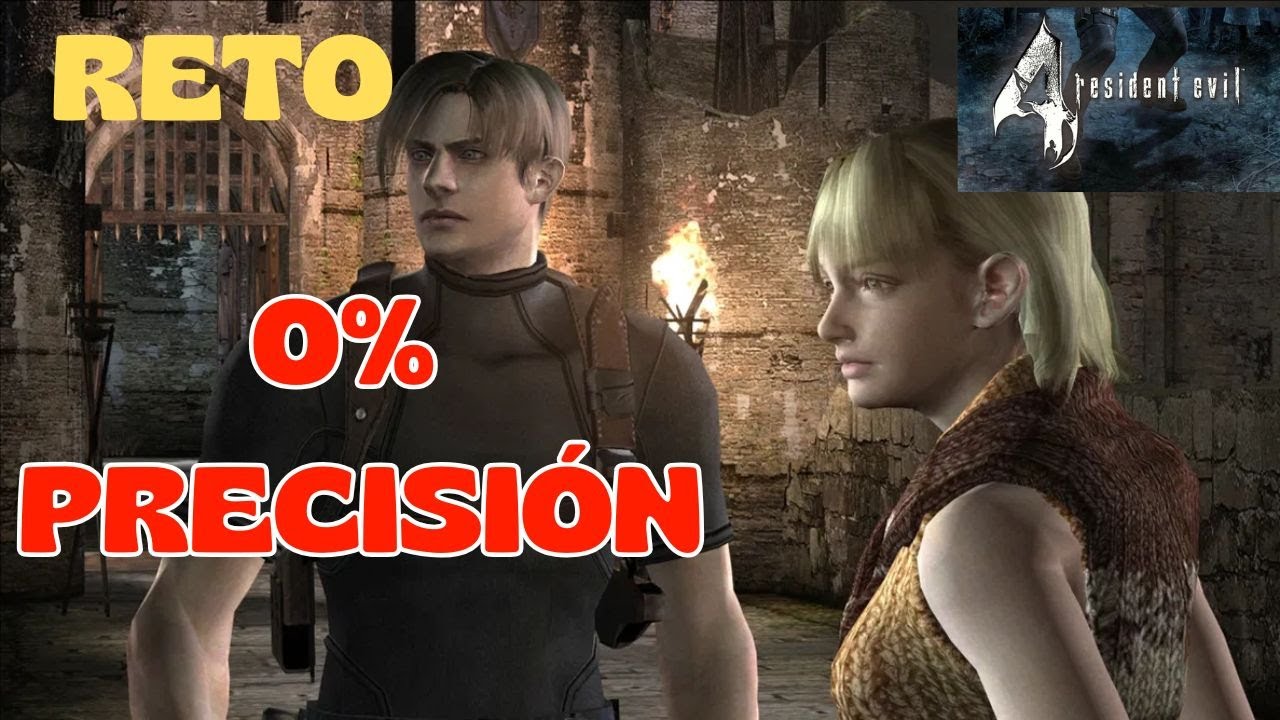 RETO 0% PRECISIÓN | Resident Evil 4 + FORTNITE