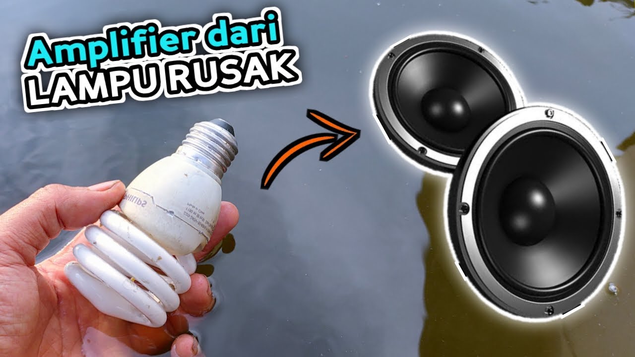Amplifier dari lampu philip rusak