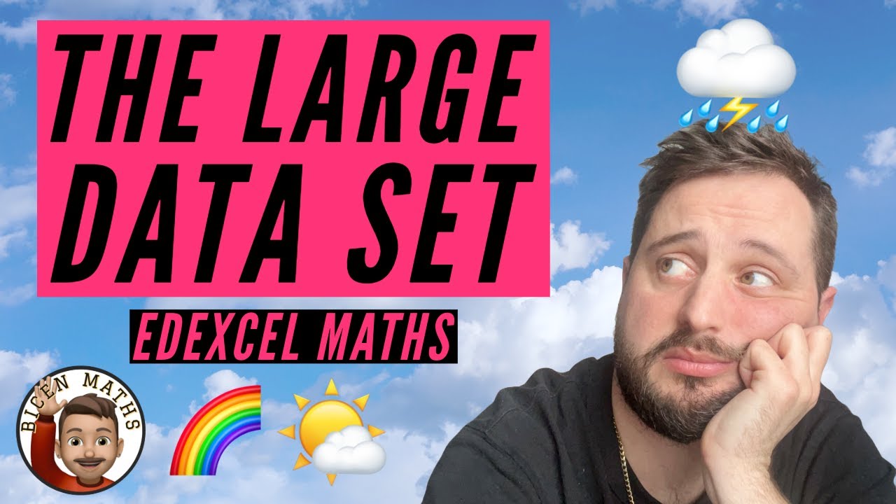 Большой набор данных ☔ • Математика уровня A • Edexcel