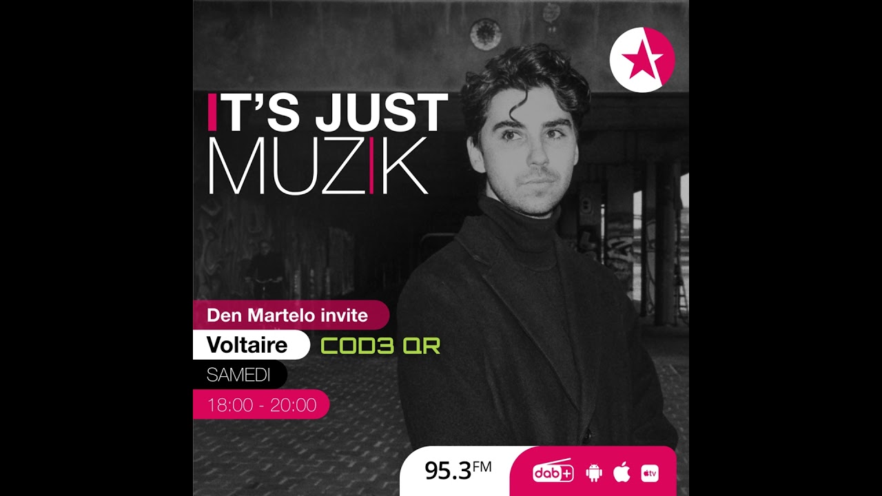 IT'S JUST MUZIK #117 with VOLTAIRE (cod3 qr) [5 JUL'25]