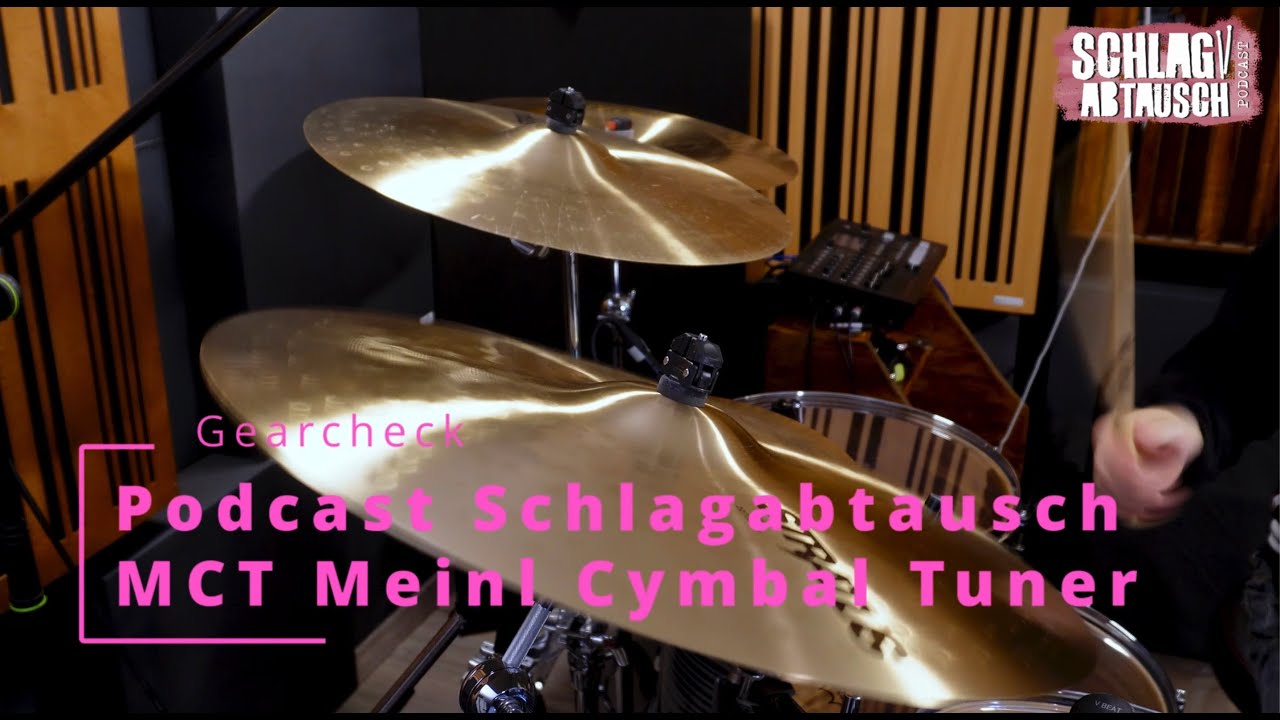 Meinl Cymbal Tuner Test für den Podcast Schlagabtausch
