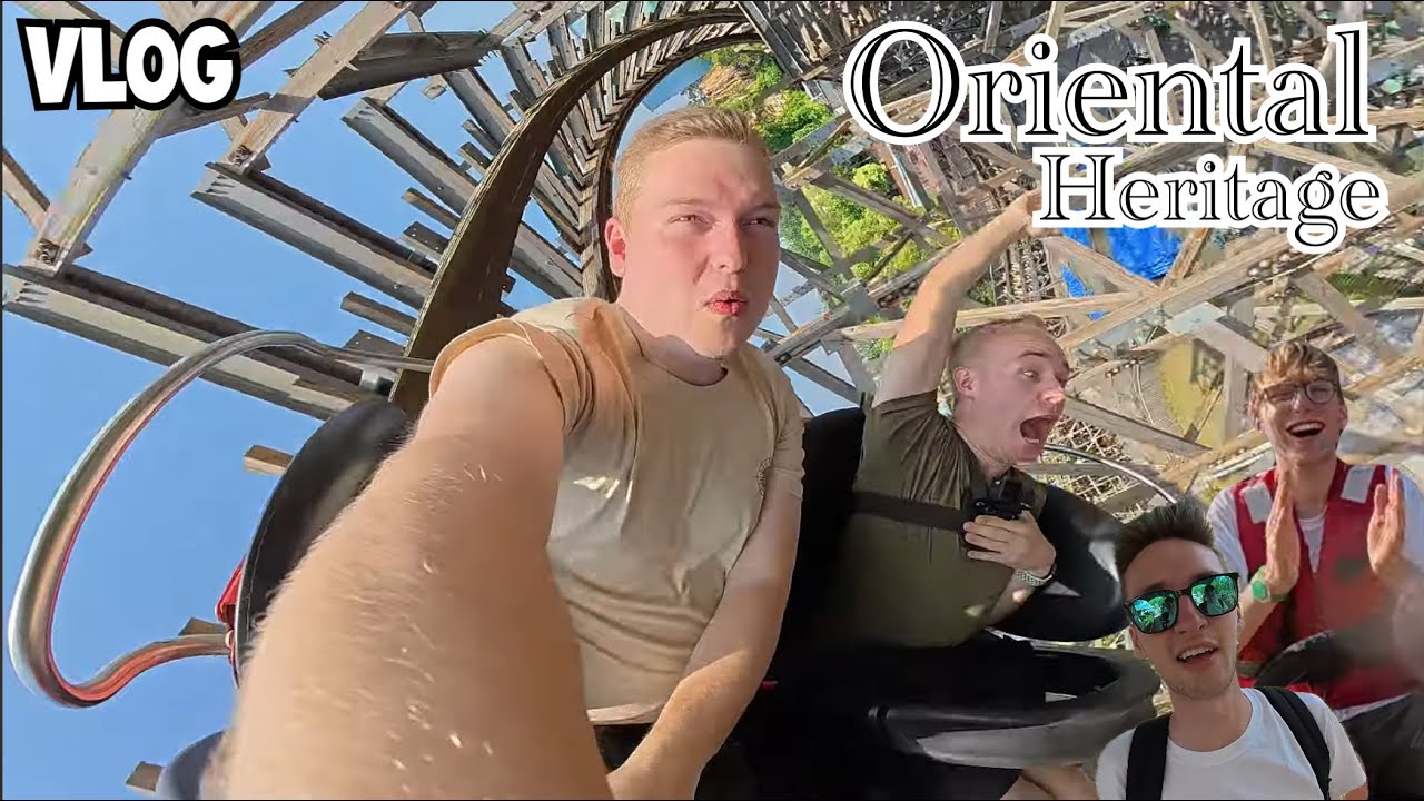 Holzachterbahn mit INVERSION & die KULTUR Chinas! Oriental Heritage Ningbo | Vlog #234 | SOA #05
