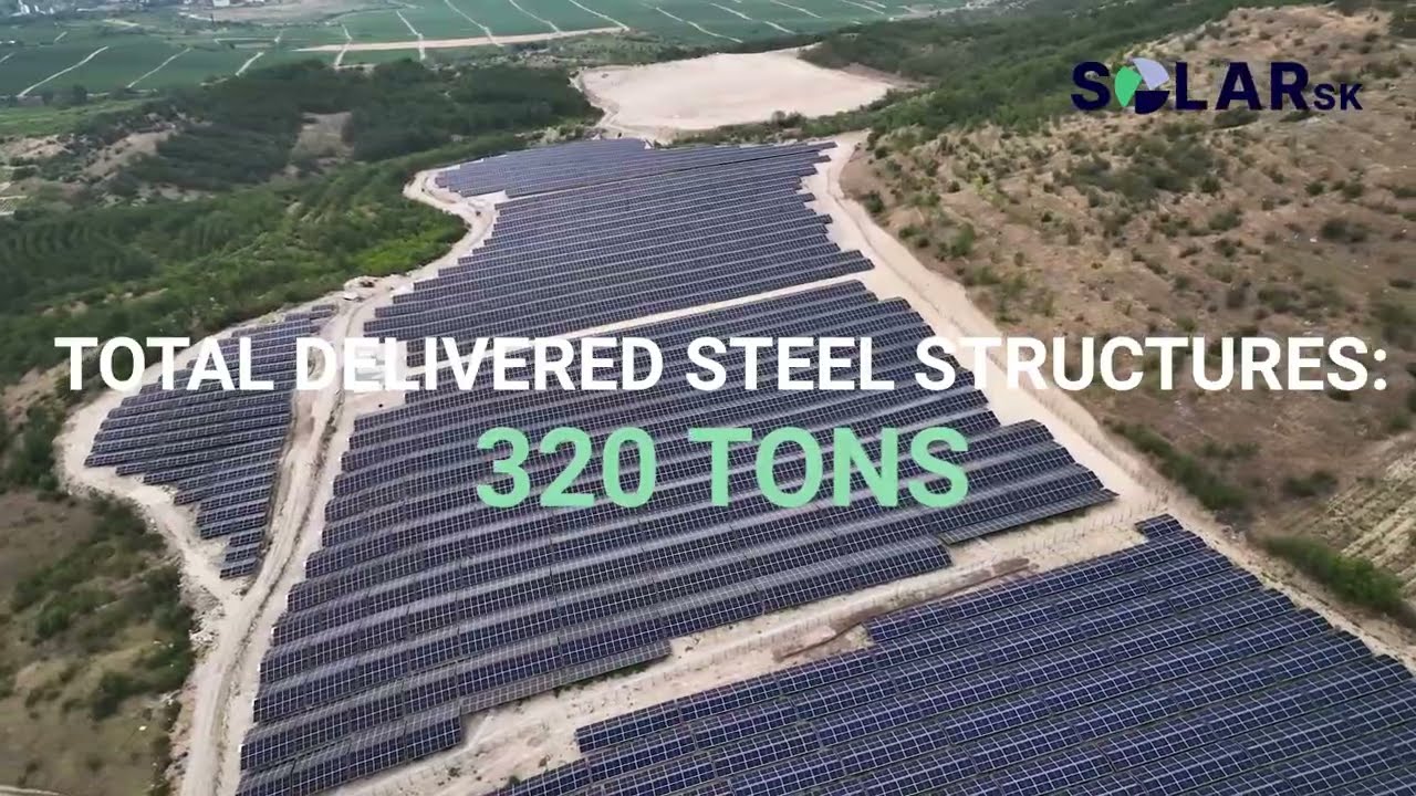 12 MW Solar Power Plant in North Macedonia | SolarSK Project Ljubash Kavadarci