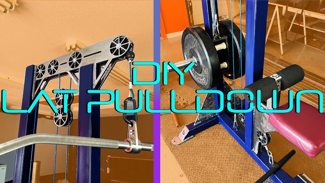 DIY Lat Pull-Down (FULL BUILD VLOG/HOW TO VIDEO)