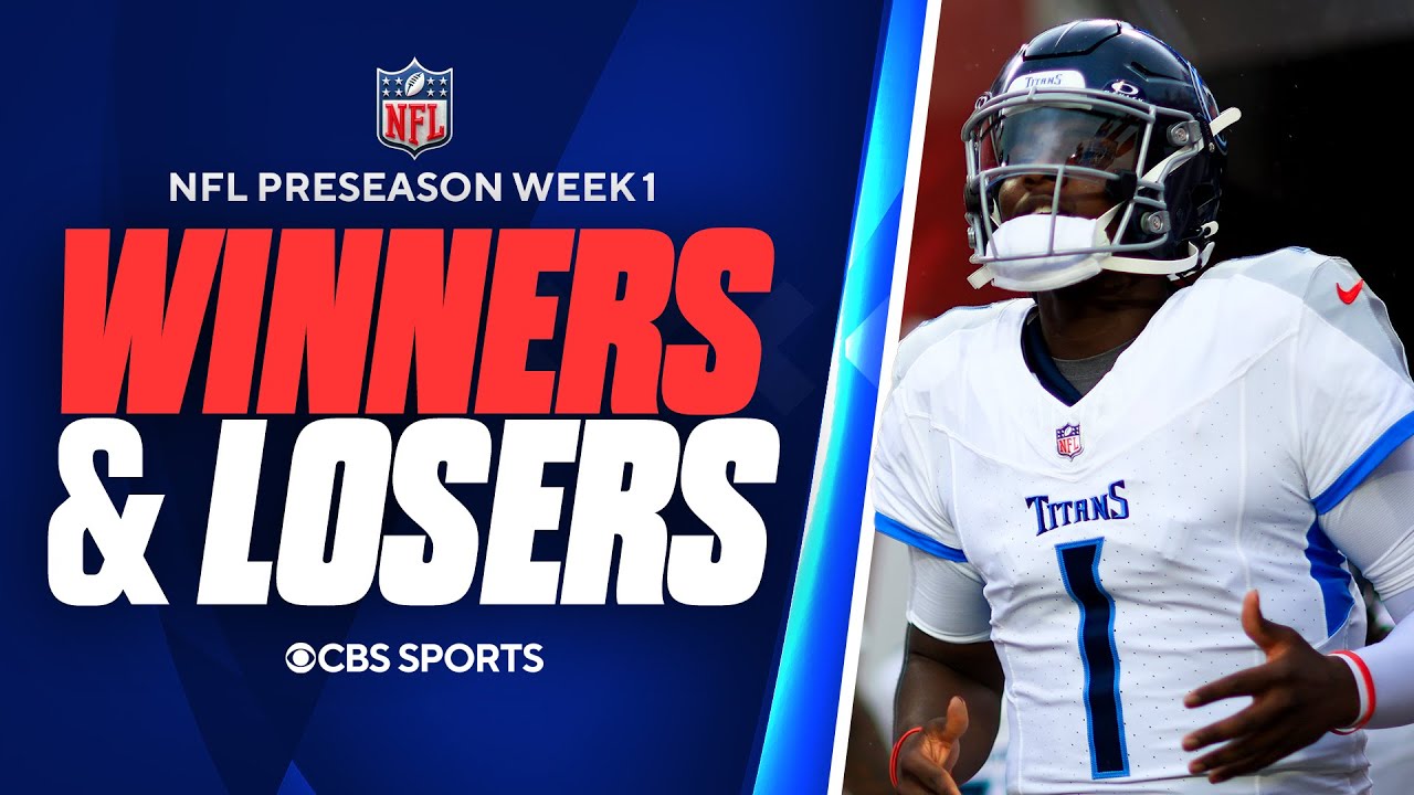 NFL Preseason Week 1: Biggest Winners & Losers | Cam Ward, Giants QB Room, Travis Hunter & MORE