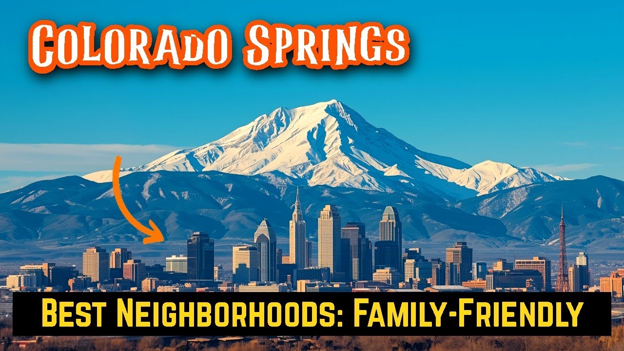 ТОП-7 лучших районов Колорадо-Спрингс, штат Колорадо, 2025 | Горные виды и активная жизнь