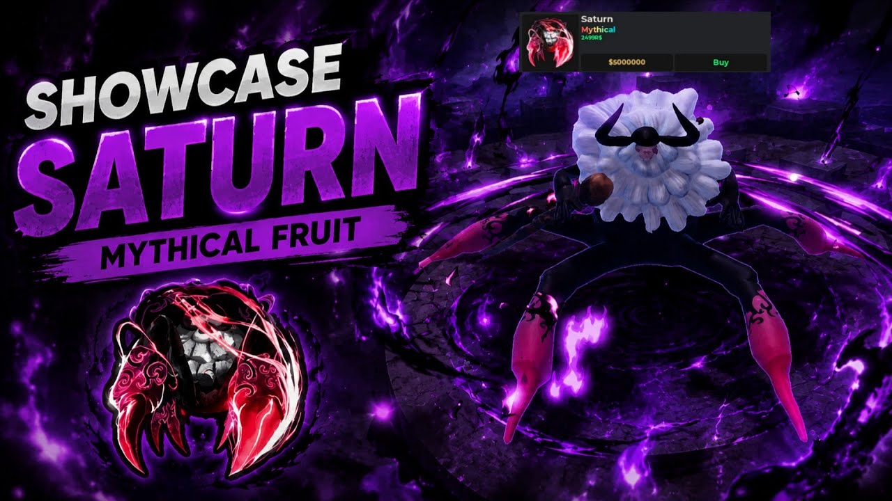 HAZE SEAS - SHOWCASE DEVIL FRUIT SATURN MYTHICAL FRUIT !!!! 