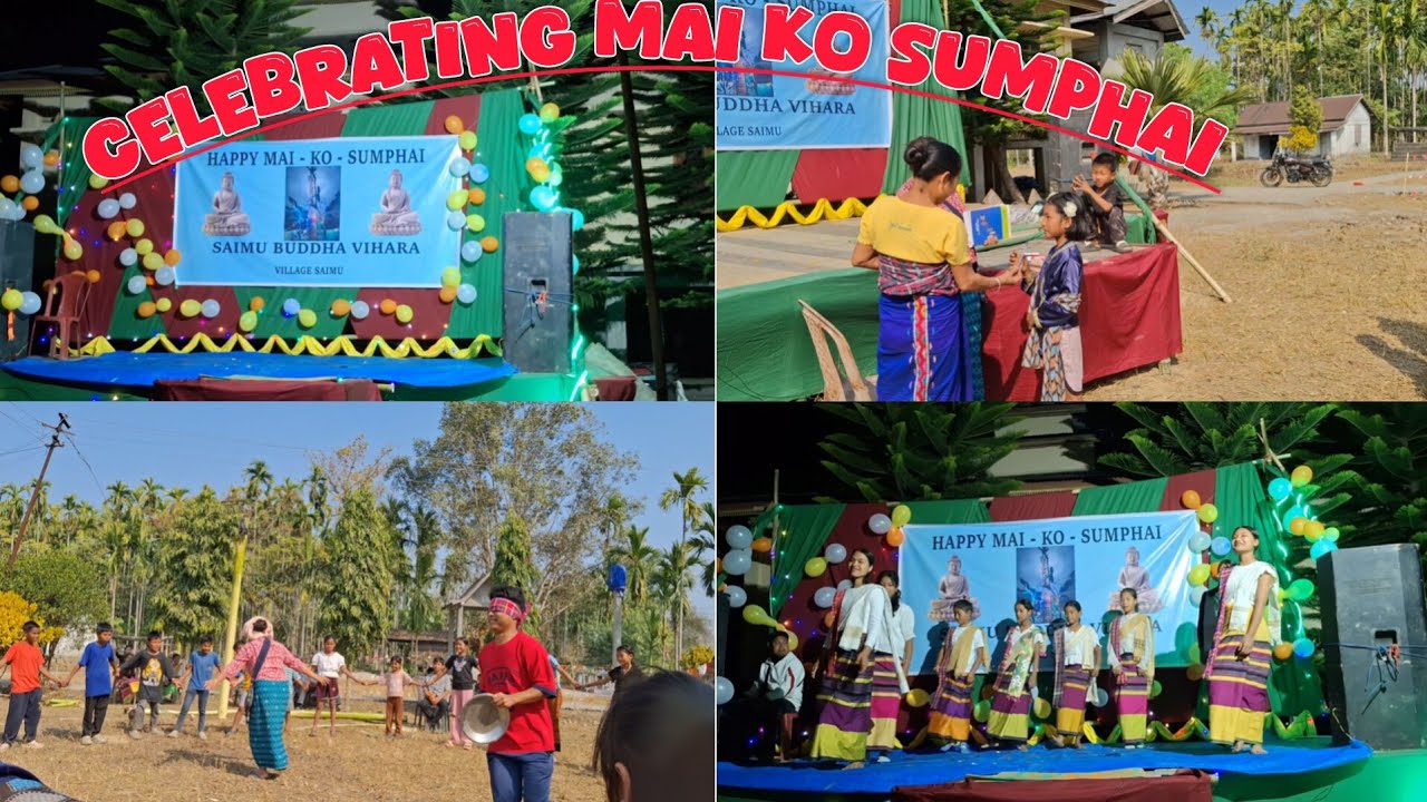 Mai ko Sumphai (Magh Bihu)✨️|| Enjoying Cultural night ||#Saimu 
