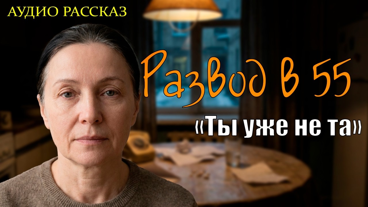 «Развод в 55» Муж уходит к молодой после 30 лет брака. «Ты уже не та». Рассказ, который не забудете.