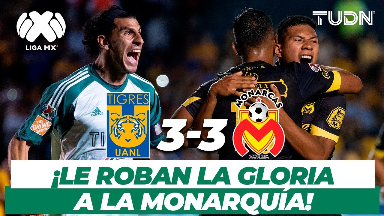 ¡Qué partidazo! Tigres logró empatar en los últimos minutos | Tigres 3-3 Morelia CL-19 | TUDN
