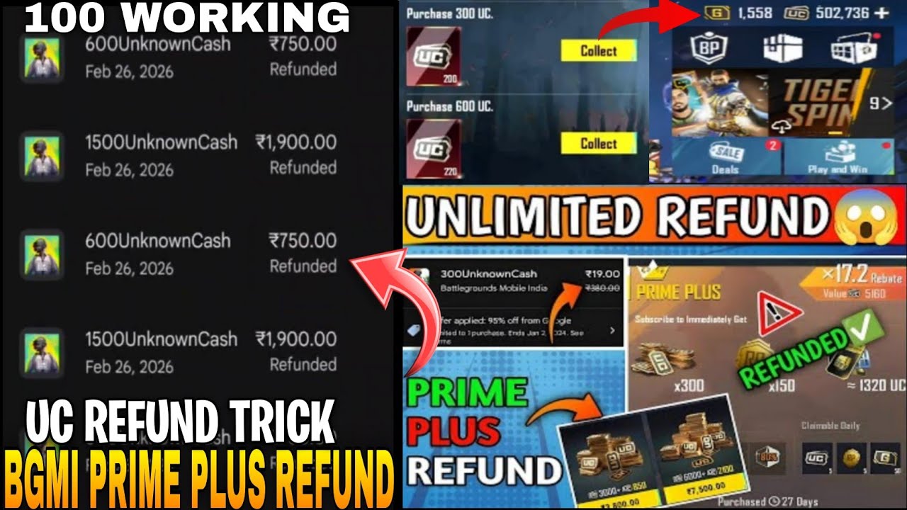 BGMI SUBSCRIPTION REFUND TRICK 4.3 UPDATE | 100 WORKING TRICK | HOW TO GET UC REFUND IN BGMI 4.3
