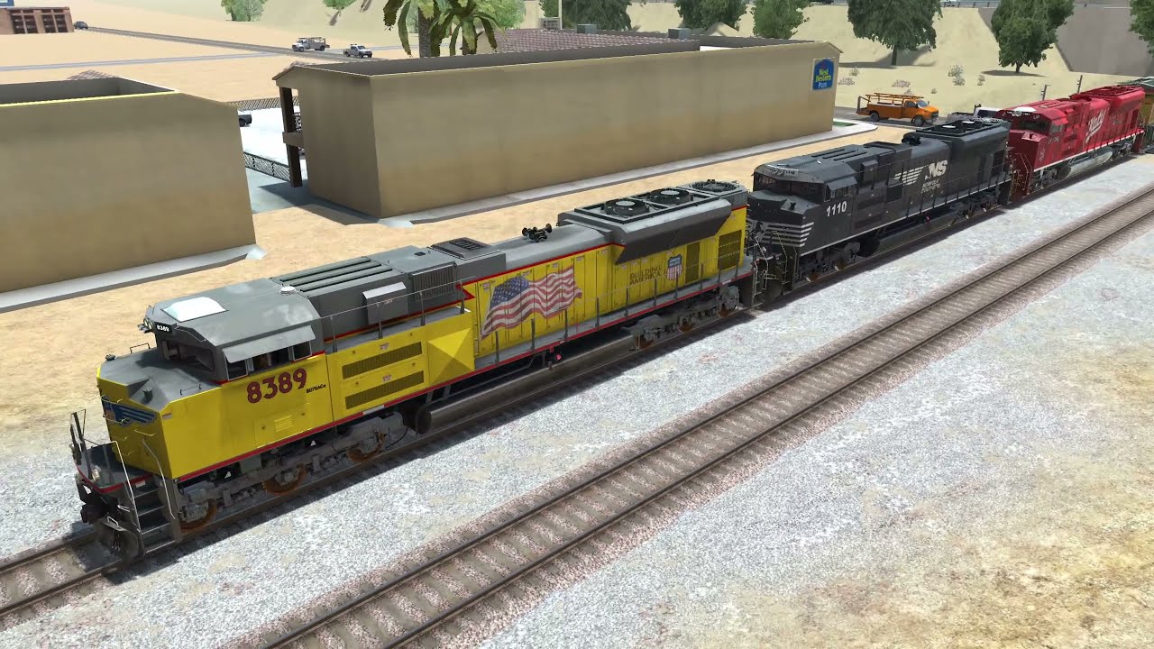 Railfanning On Run 8 Train Simulator ( Part 10 )