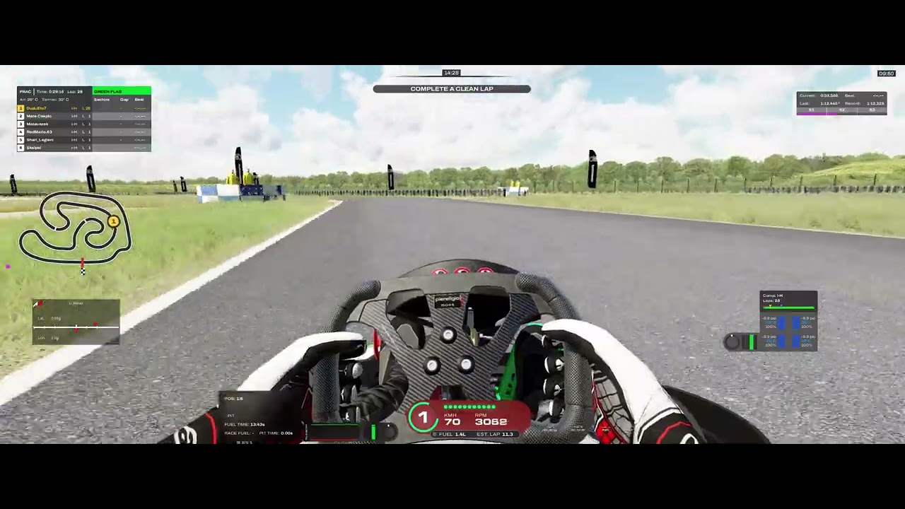 Assetto Corsa Piereligio Mods Sodi Kart SR4/5 outdoor GX390 Kartodromo de Valencia Hotlap 1:12.325