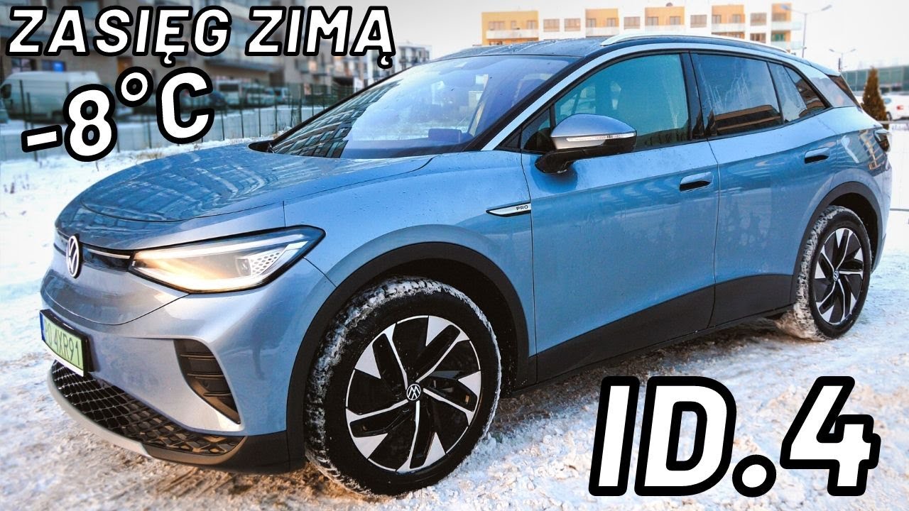 Zimowy Test VOLKSWAGENA ID.4 Pro ❄️ 30% utraty zasięgu?!