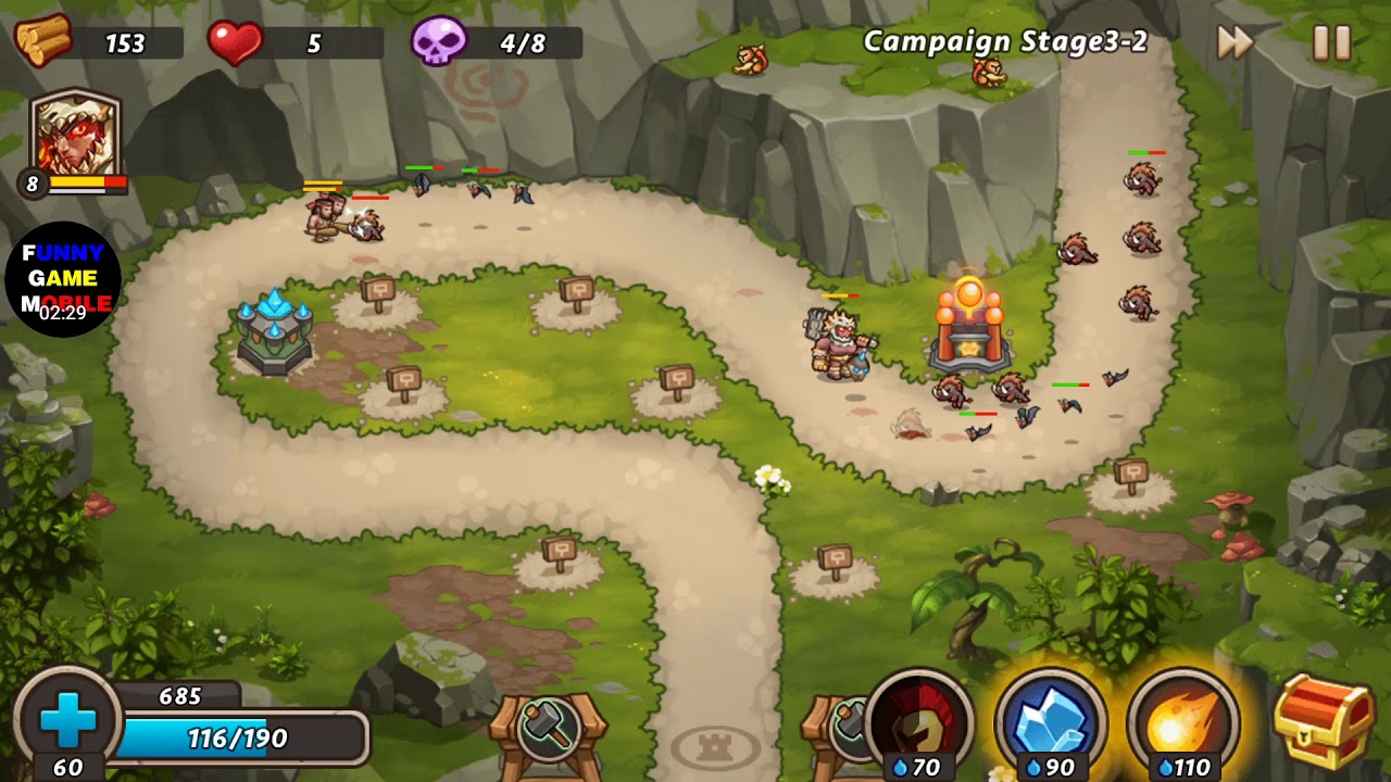 FGM - Castle Defense 2: Level 3-2: Canyon Breakthrough