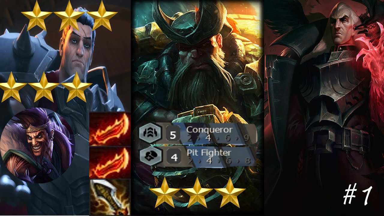 TFT หรรษา #1 [ set13 ] : comp Conquerors&Pit Fighter Noxus ที่หมัดหนัก