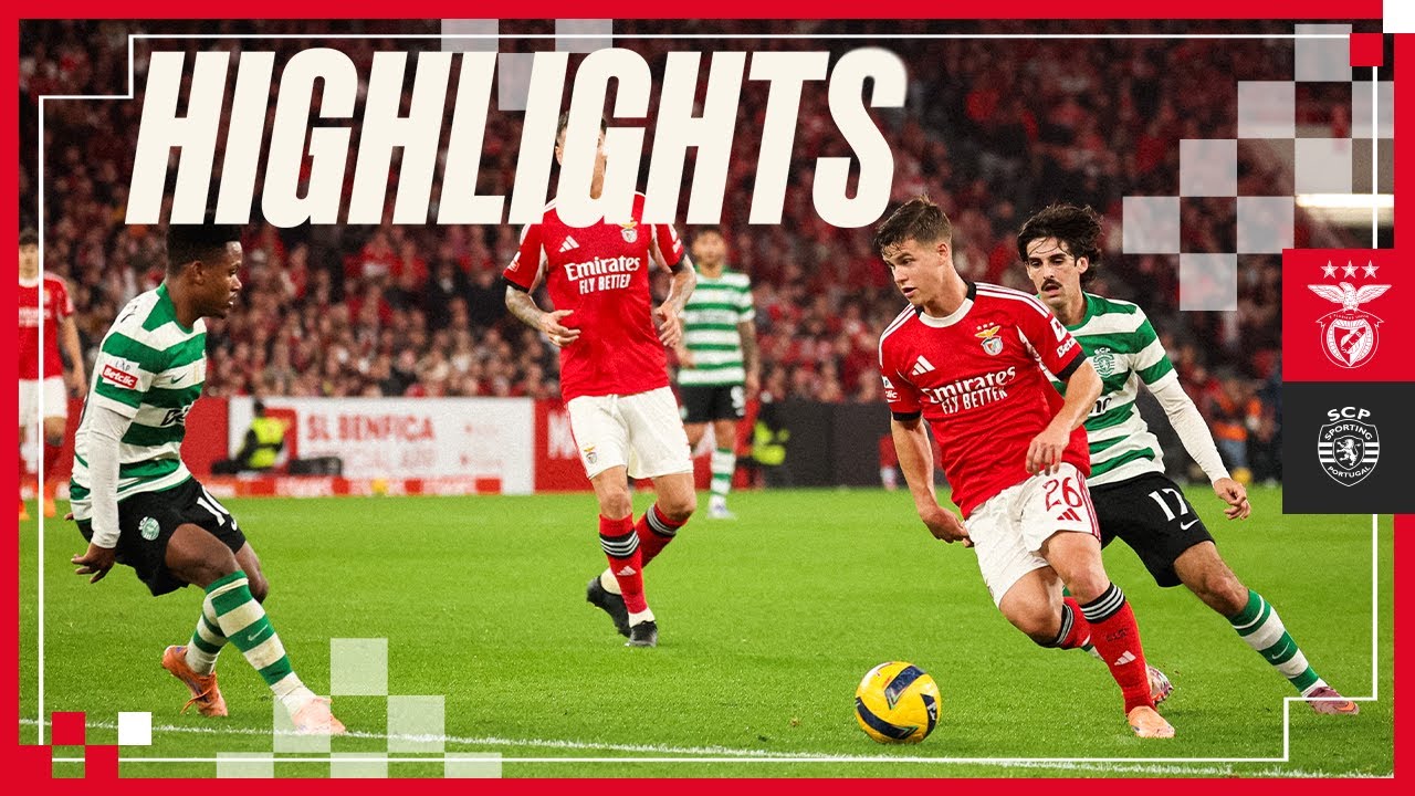 Highlights | SL Benfica 1-1 Sporting CP | Liga Portugal Betclic