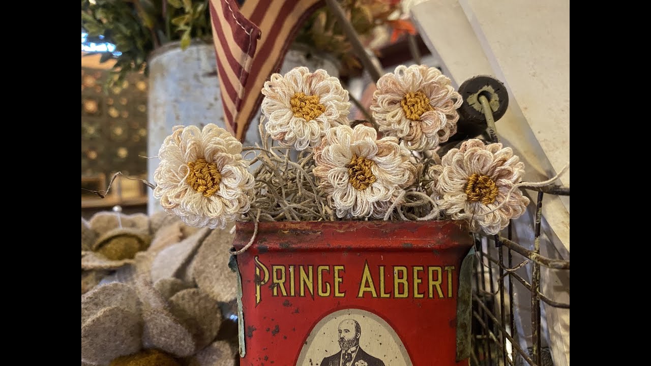 Loopy Little Flowers with your Ultra Punch Needle