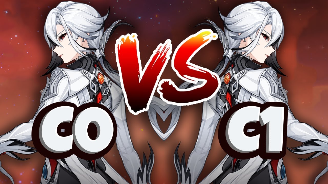 C0 VS C1 Arlecchino Damage Comparison
